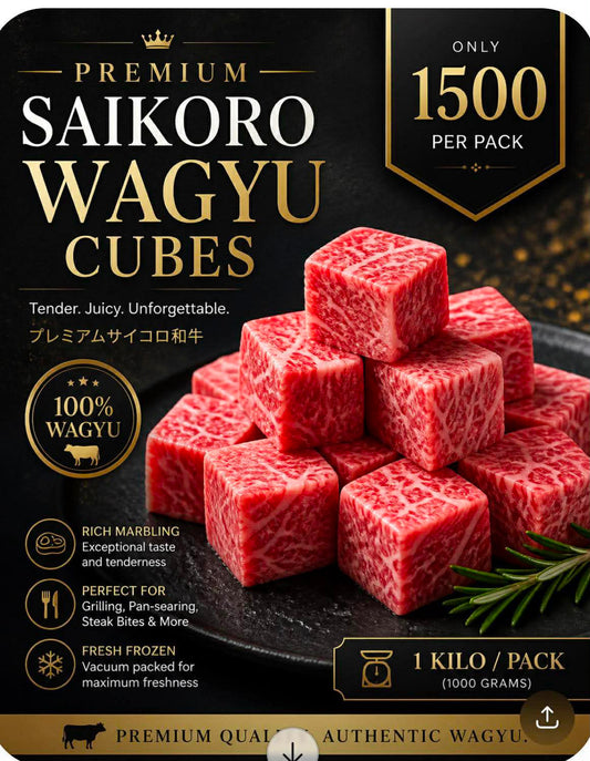 Saikoro Wagyu Beef Cubes