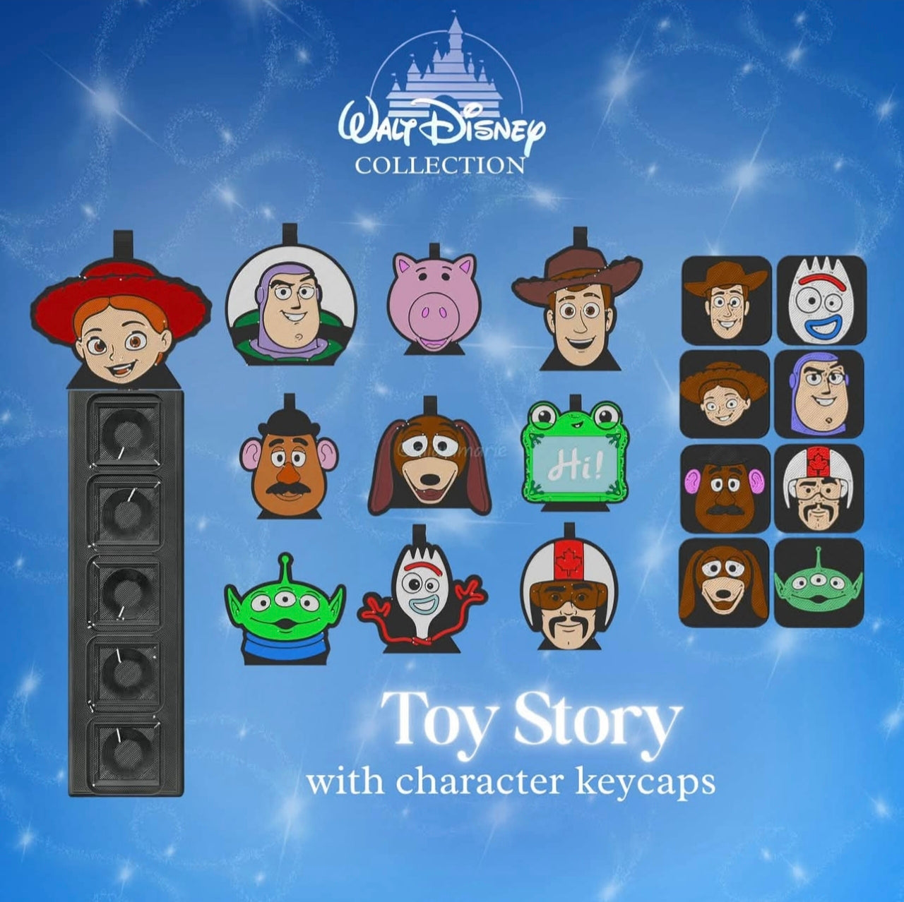 Disney characters clickers